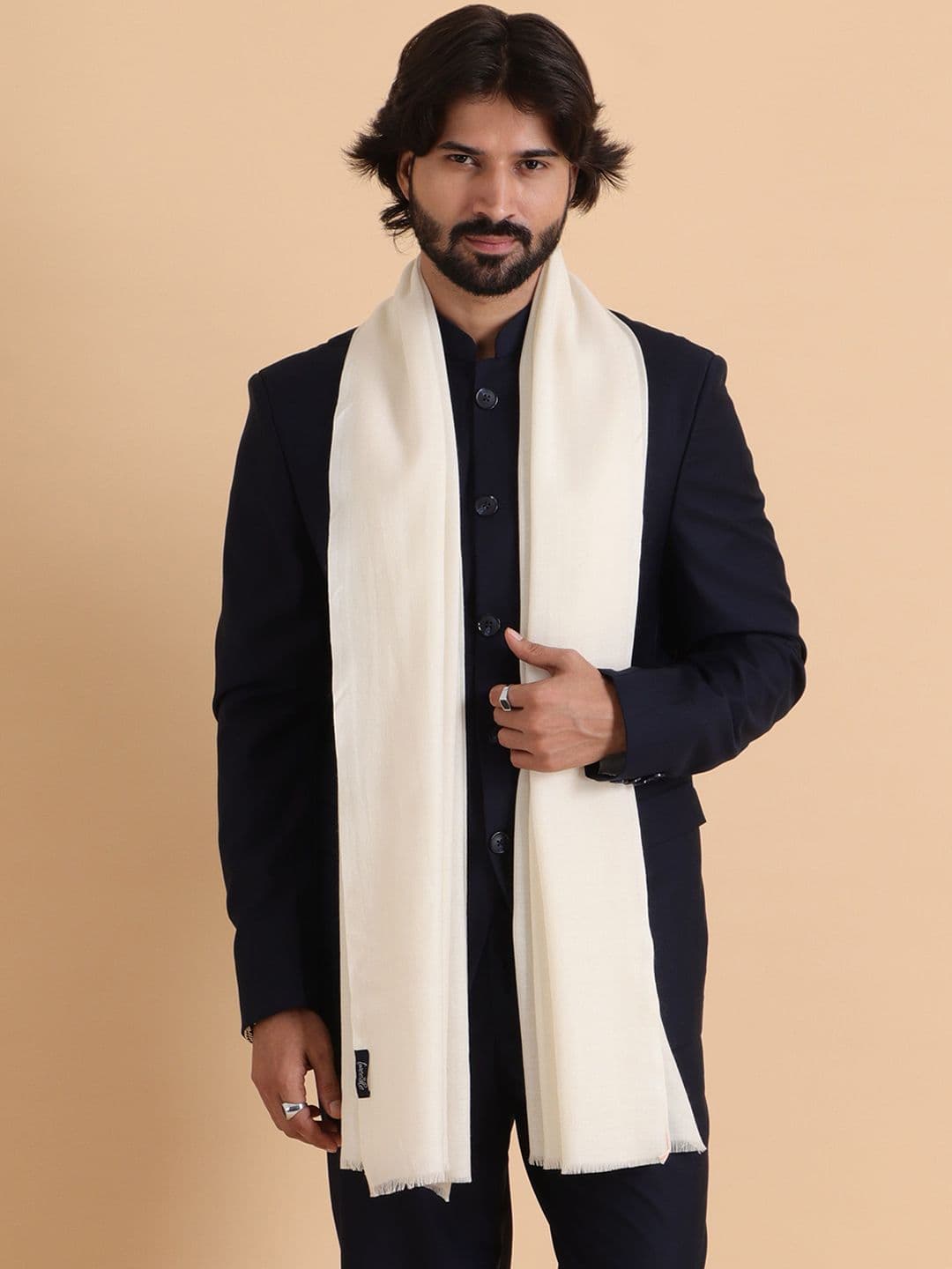 Tweedle Men Merino Wool Winter Mufflers - view 1