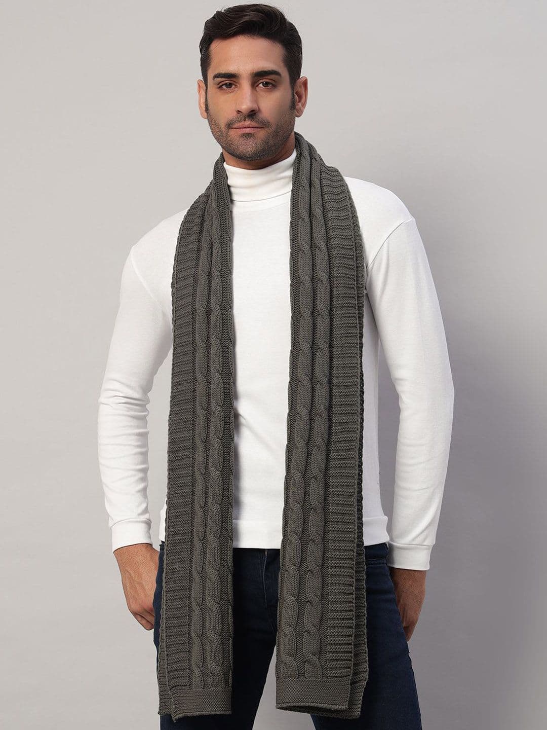 HANDICRAFT PALACE Men Merino Wool Mufflers - view 1
