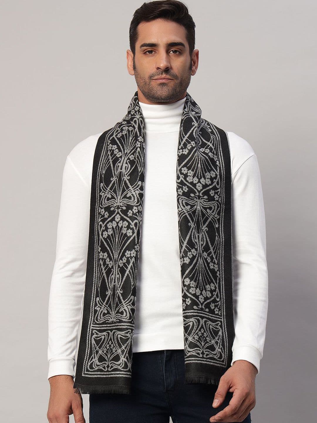 HANDICRAFT PALACE Men Self Design Mufflers - view 1