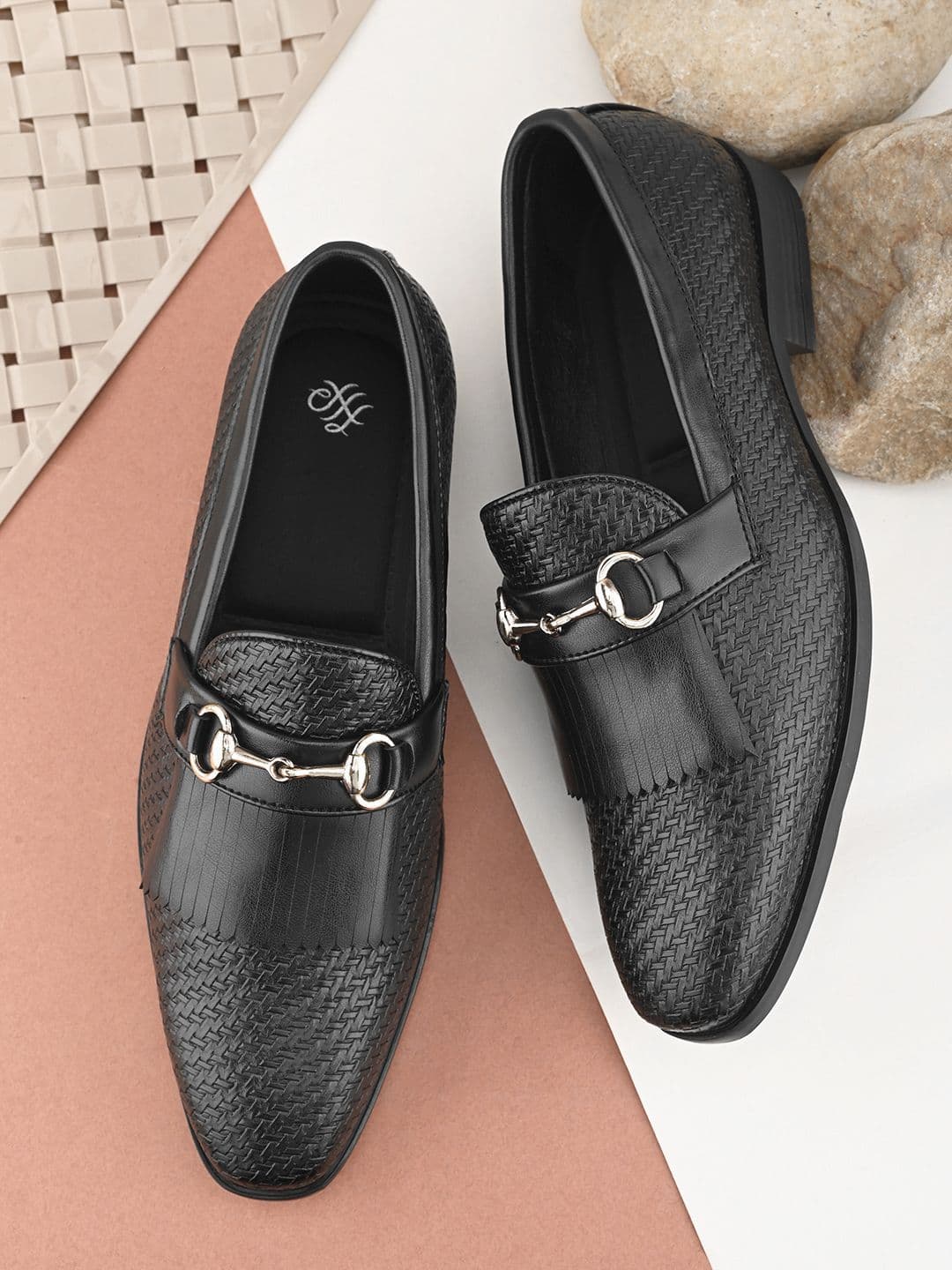 House of Pataudi Men Formal Slip On Loafers - view 1