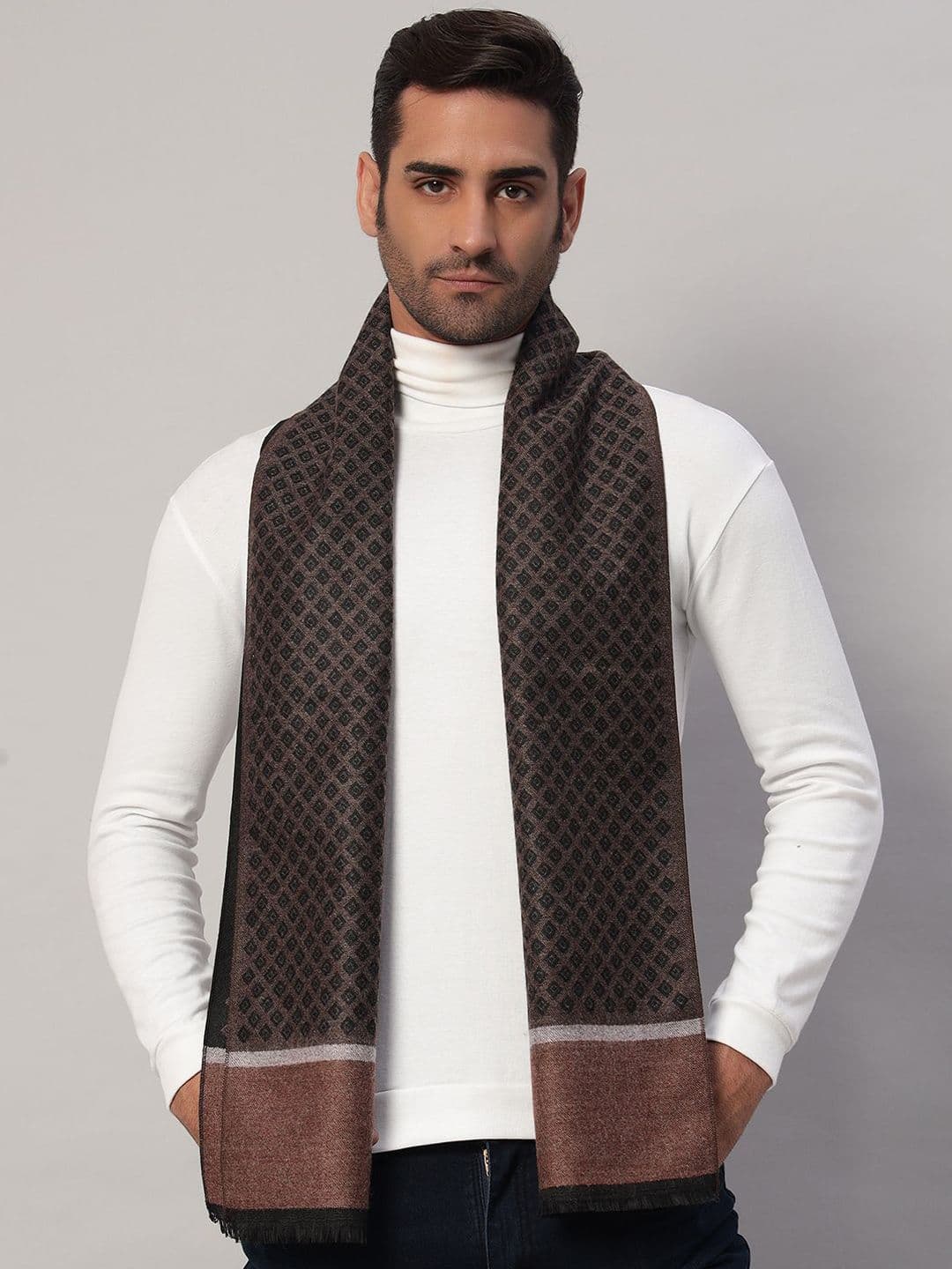 HANDICRAFT PALACE Men Merino Wool Mufflers - view 1