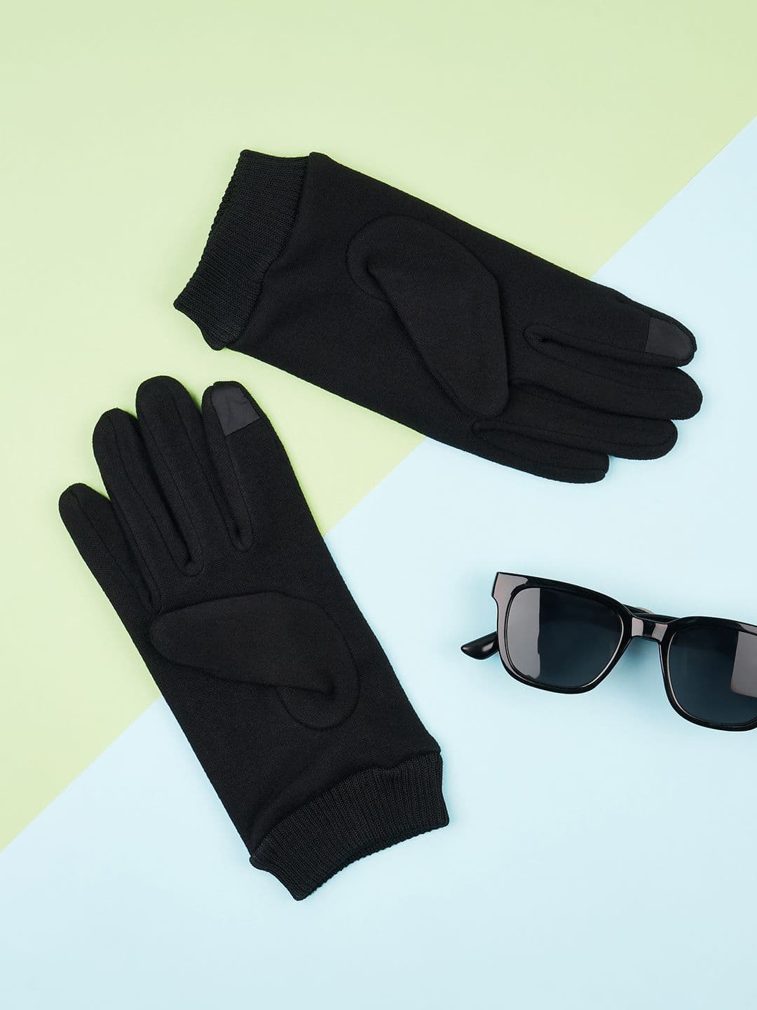 BYFORD by Pantaloons Men Solid Winter Gloves - view 1