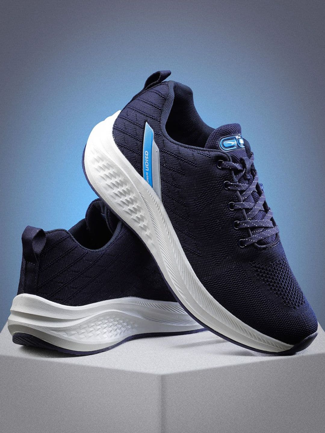 ASIAN Men Mesh Running Non-Marking Shoes - view 1