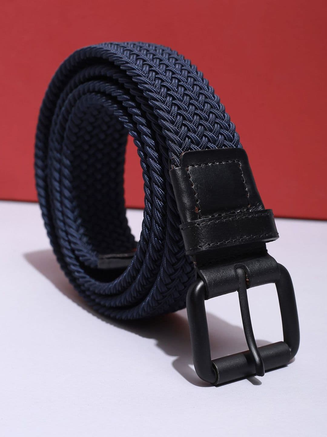 Allen Solly Men Textured Leather Belt - view 1