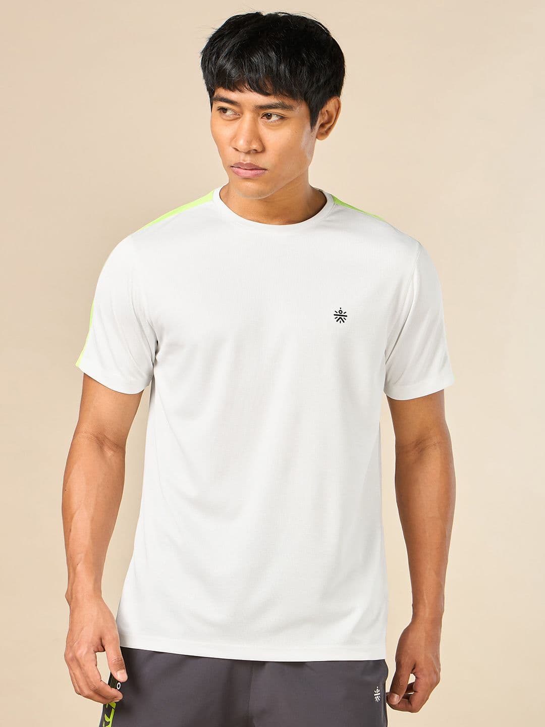 CULT Men Moisture Wicking Solid Round Neck T-shirt - view 1