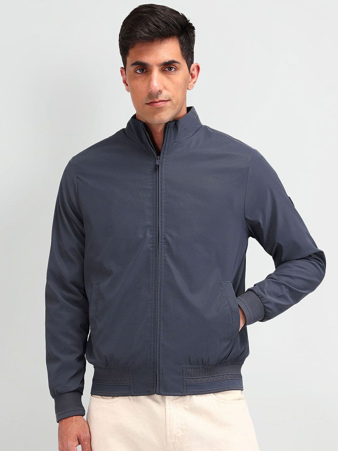 Arrow Sport Men Crop Bomber Jacket - view 1