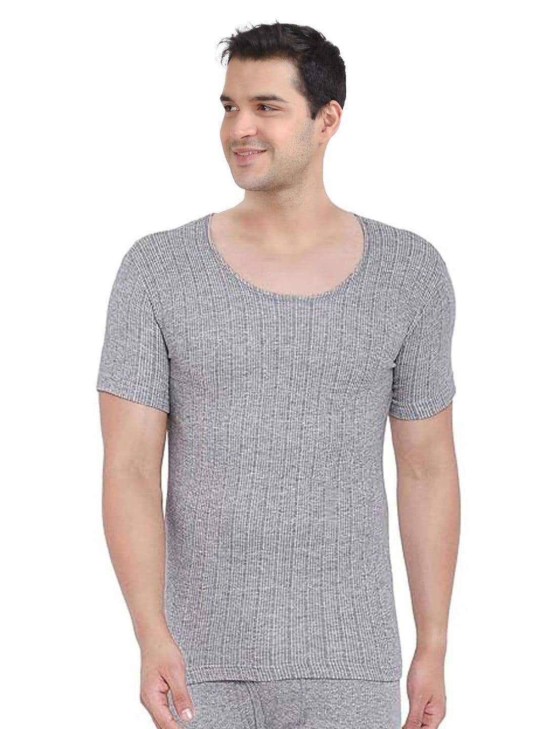 FREECULTR Men Round Neck Cotton Thermal Top - view 1