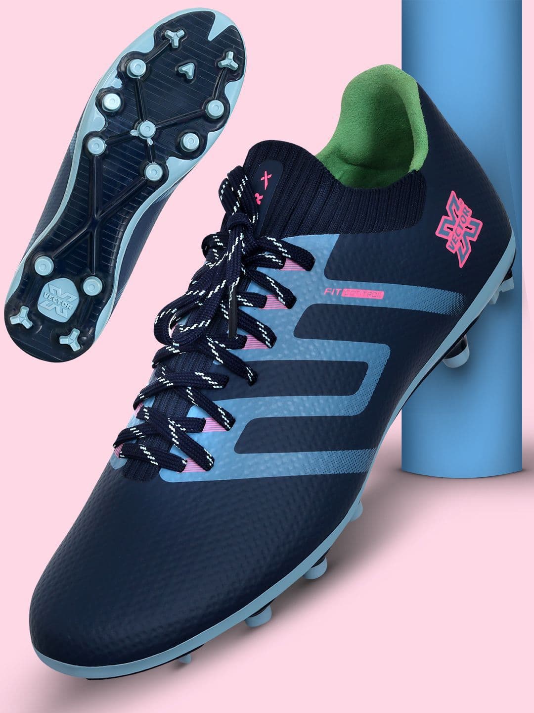 VECTOR X Unisex Football Non-Marking Shoes - view 1