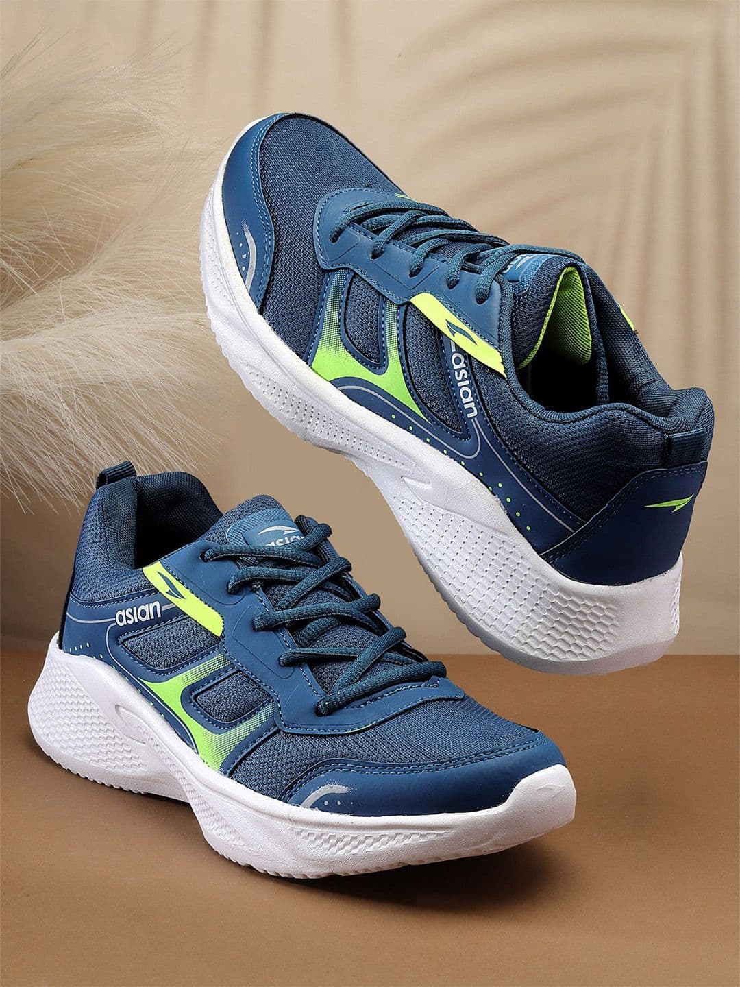 ASIAN Men Mesh Running Non-Marking Shoes - view 1