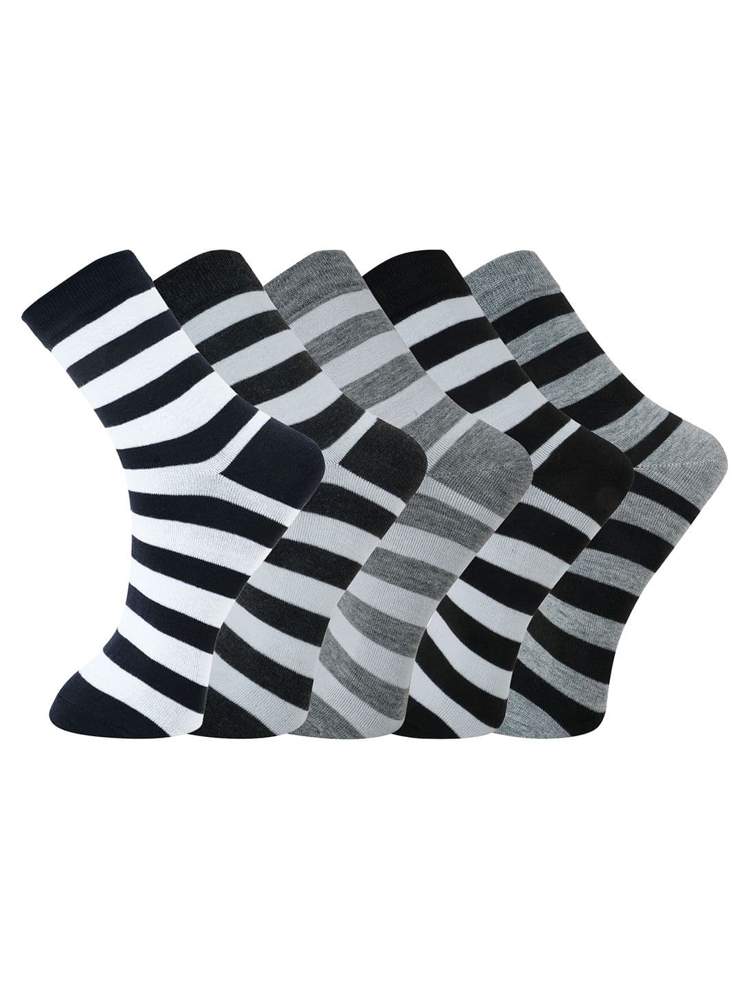 BAESD Men Pack Of 5 Assorted Above Ankle-Length Socks - view 1