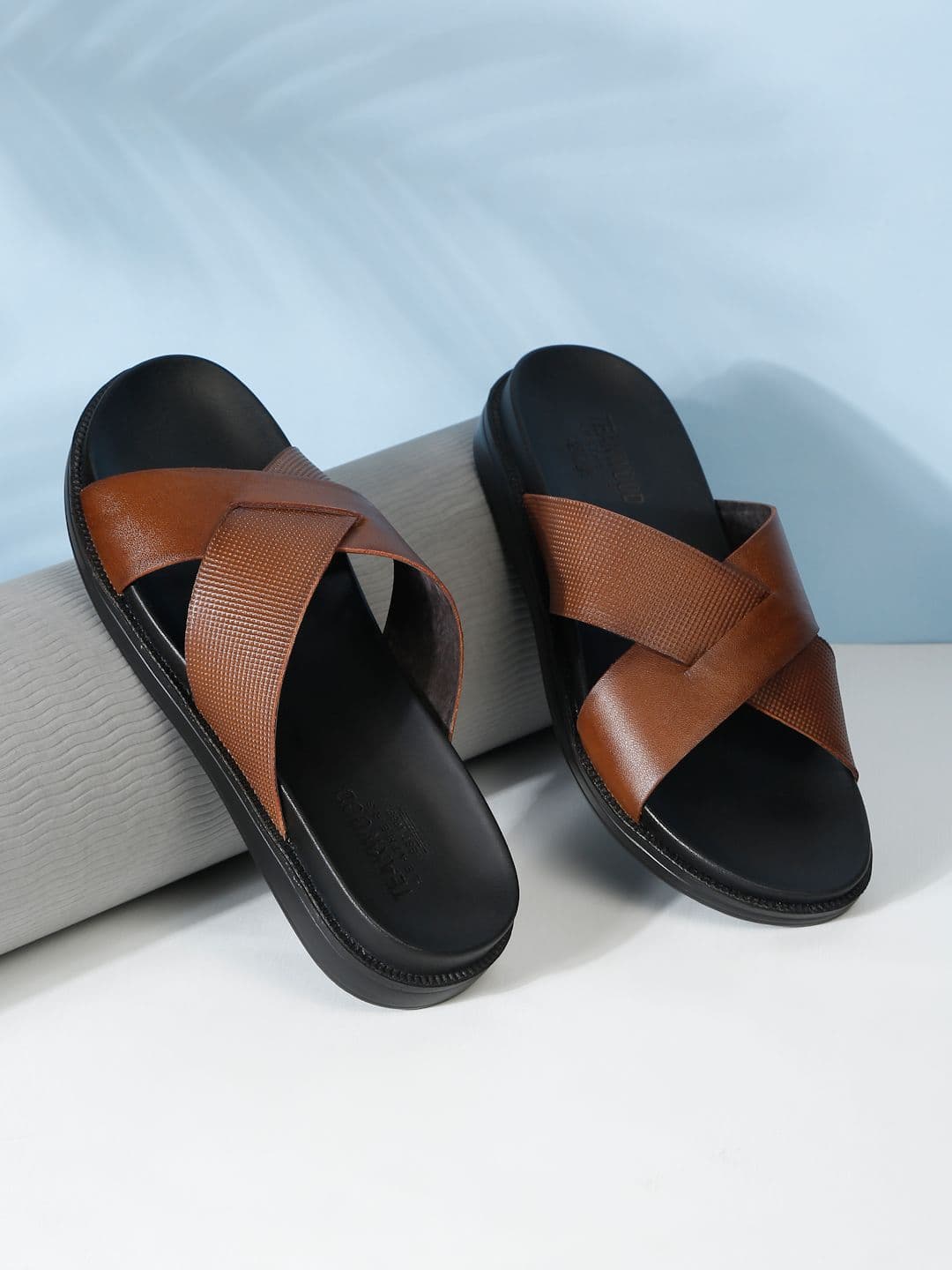 Teakwood Leathers Men Comfort Sandals - view 1