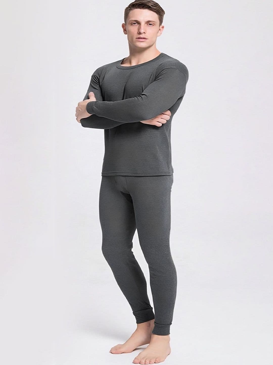 BAESD Men Round Neck Thermal Set - view 1