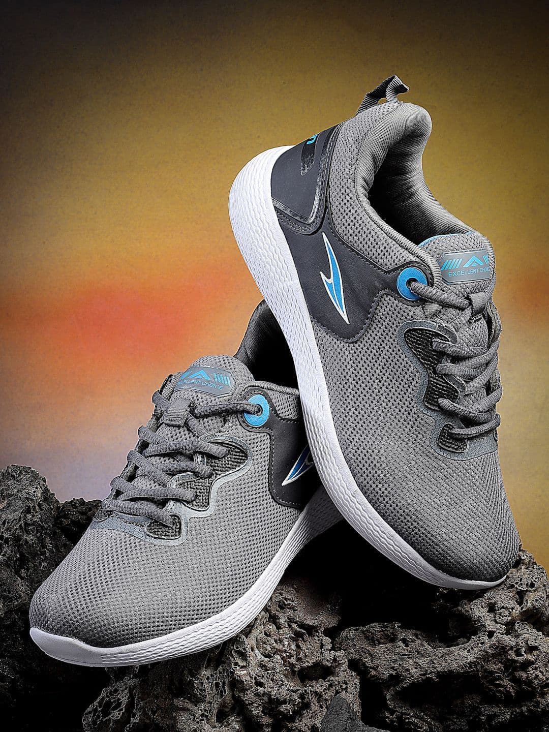 ASIAN Men TOOFAN-08 Mesh Running Non-Marking Shoes - view 1