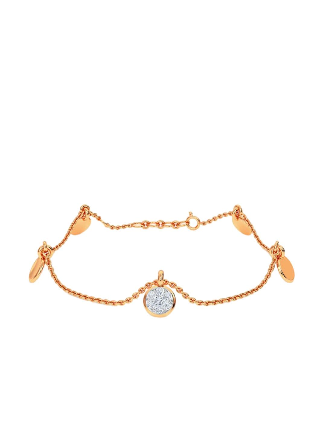 KISNA DIAMOND AND GOLD JEWELLERY Women 14KT Diamond Sibyl Bracelet - view 1