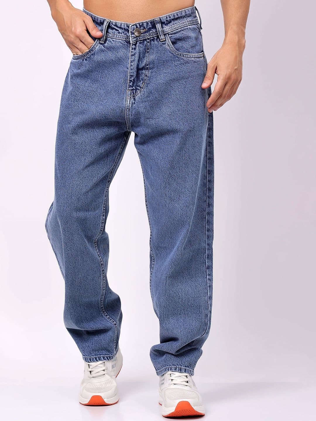 London Hills Men Cotton Relaxed Fit Stretchable Jeans - view 1