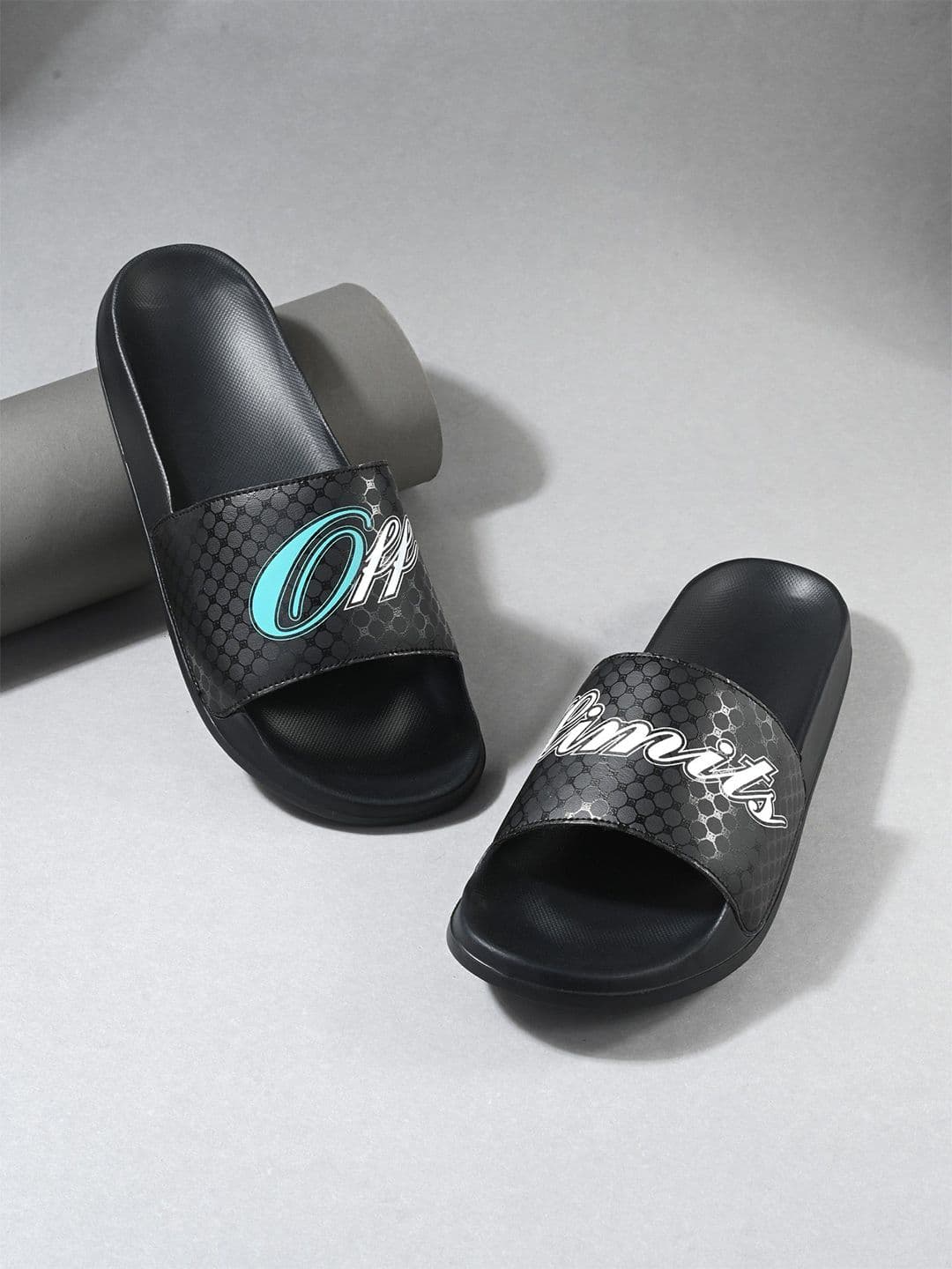 OFF LIMITS Men Printed Fashion Sliders - view 1