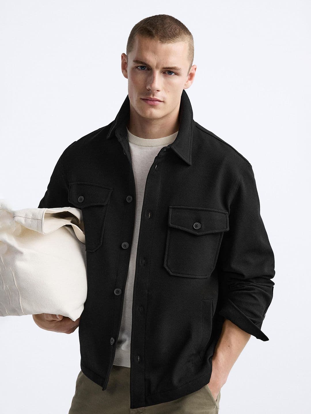 MISCHIEF MONKEY Men Classic Opaque Casual Shirt - view 1
