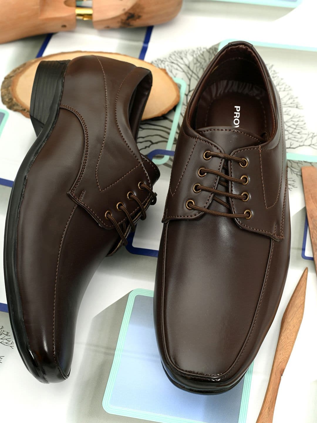 Provogue Men Square-Toe Formal Derbys - view 1