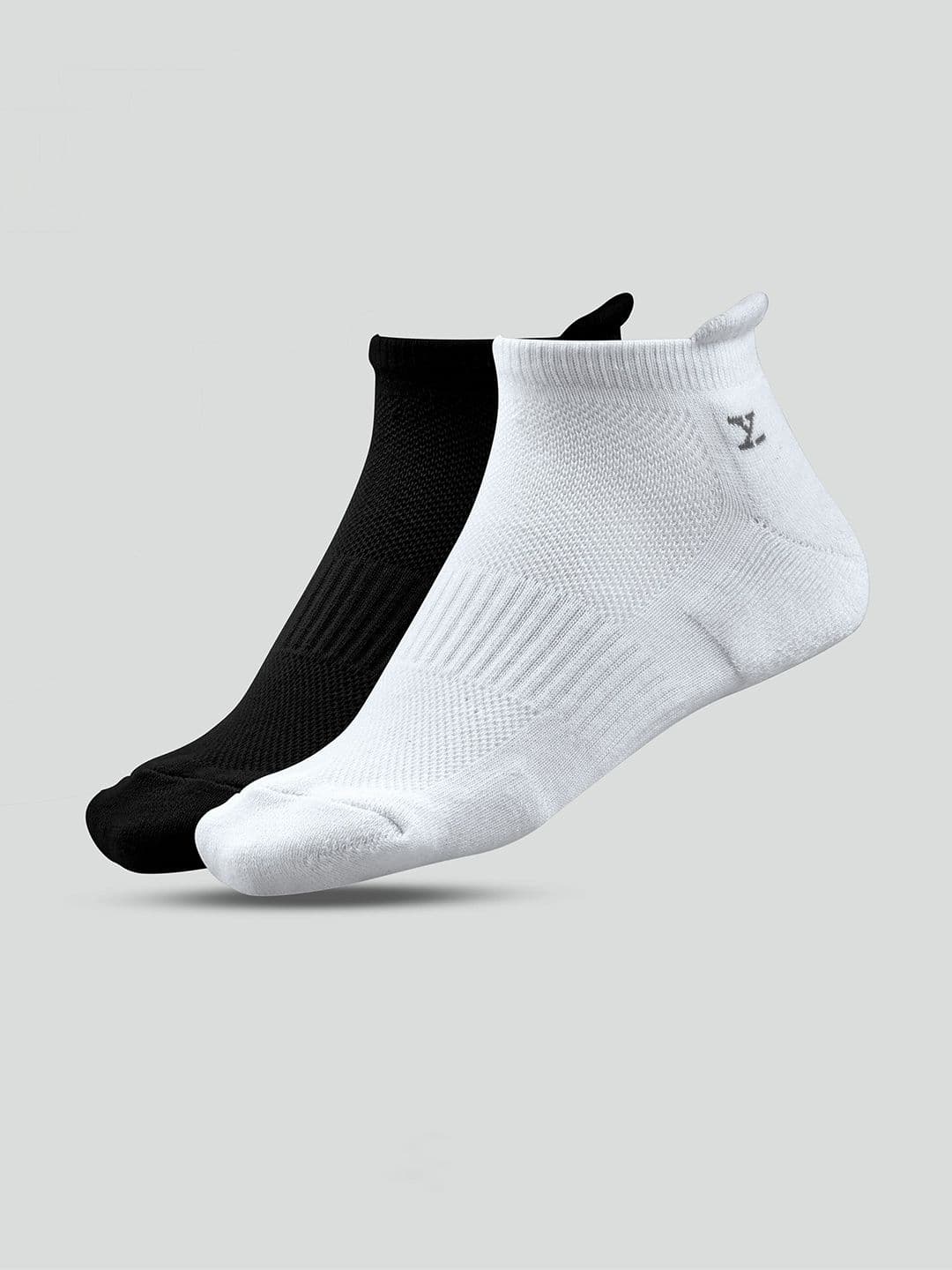 XYXX Men Pack Of 2 Ankle Length Cotton Socks - view 1