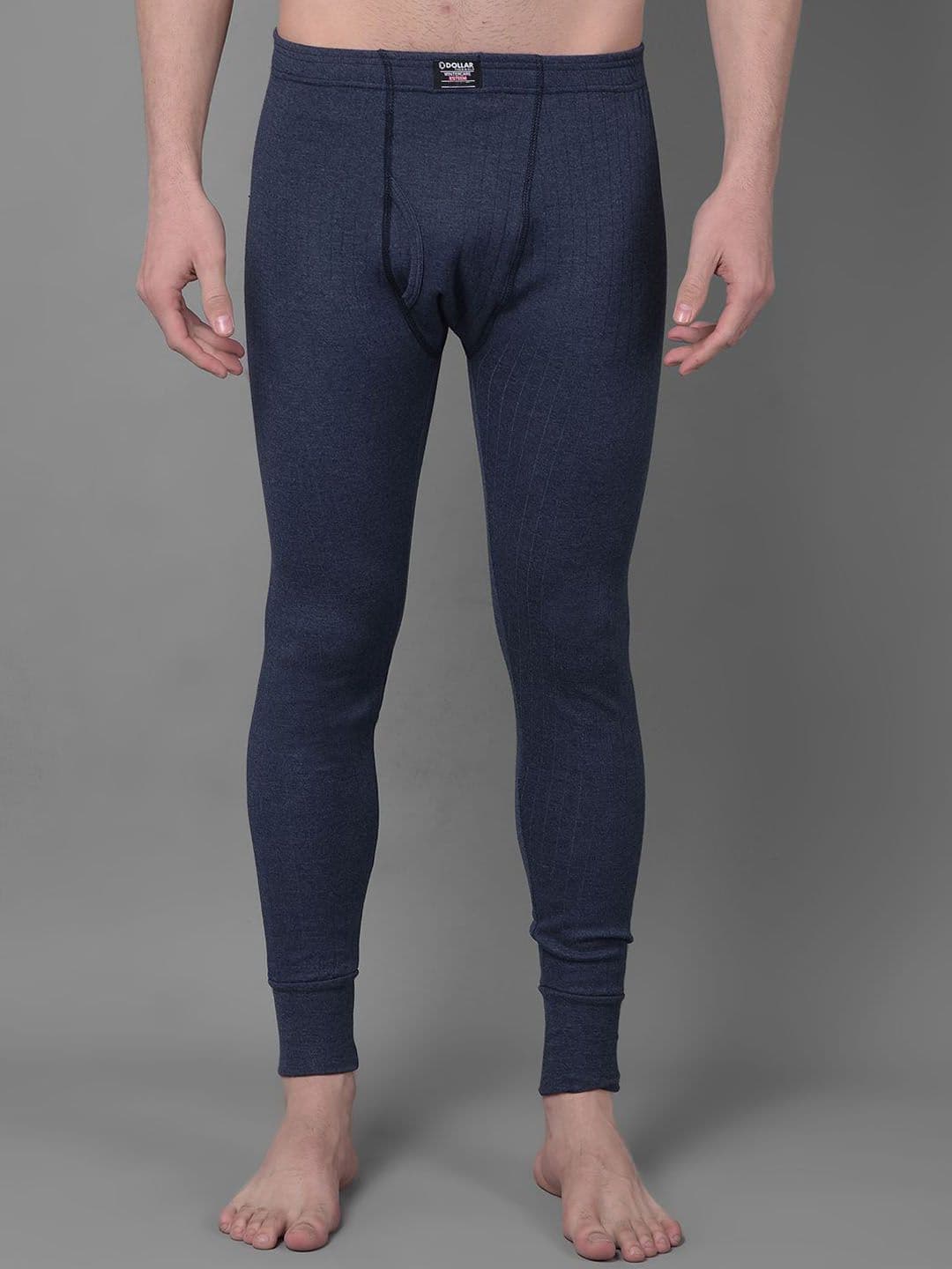 Dollar Men Striped Cotton Thermal Bottoms - view 1