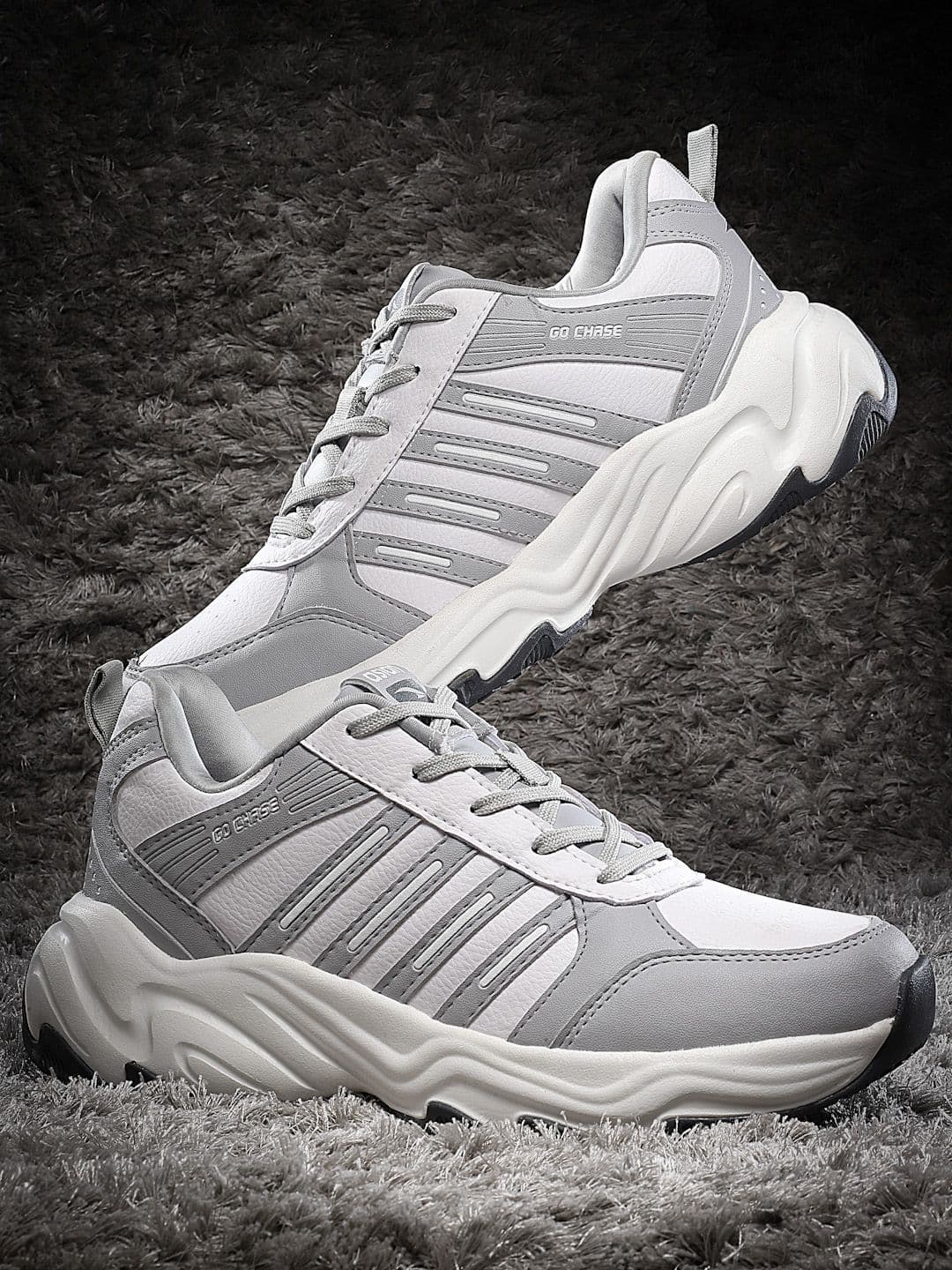 ASIAN Men Running Non-Marking Lace-Ups Shoes - view 1