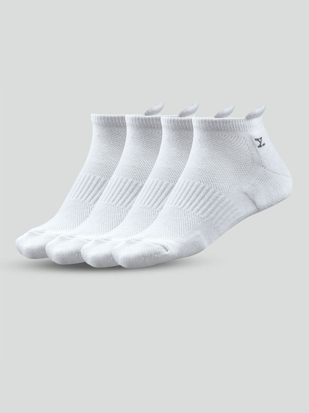 XYXX Men Pack Of 4 Cotton Ankle-Length Socks - view 1