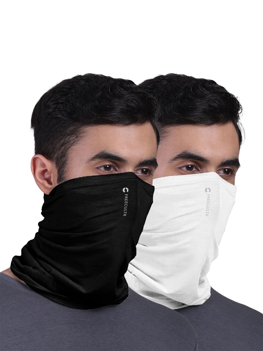 FREECULTR Unisex Pack Of 2 Printed Anti Microbial Multipurpose Bandana Headband - view 1