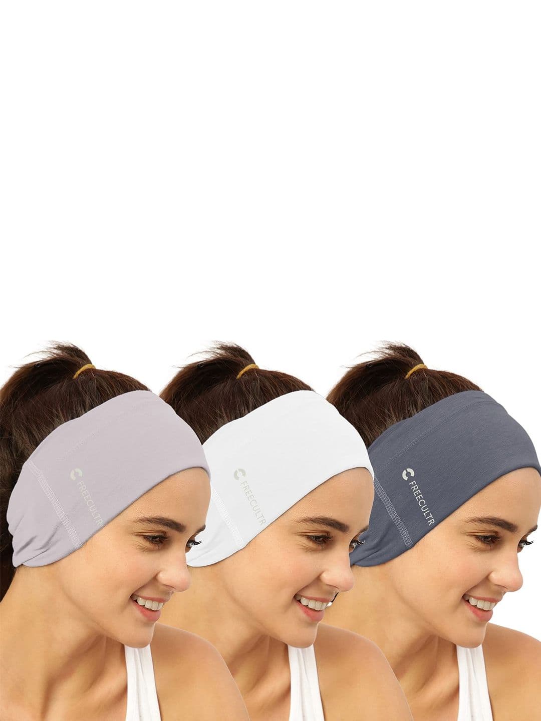 FREECULTR Pack Of 3 Unisex Bandana Cloth Headband - view 1