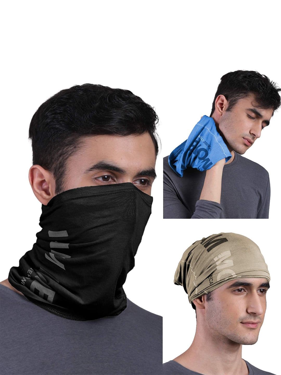 FREECULTR Adults Pack Of 3 Bandana Cloth Headband - view 1