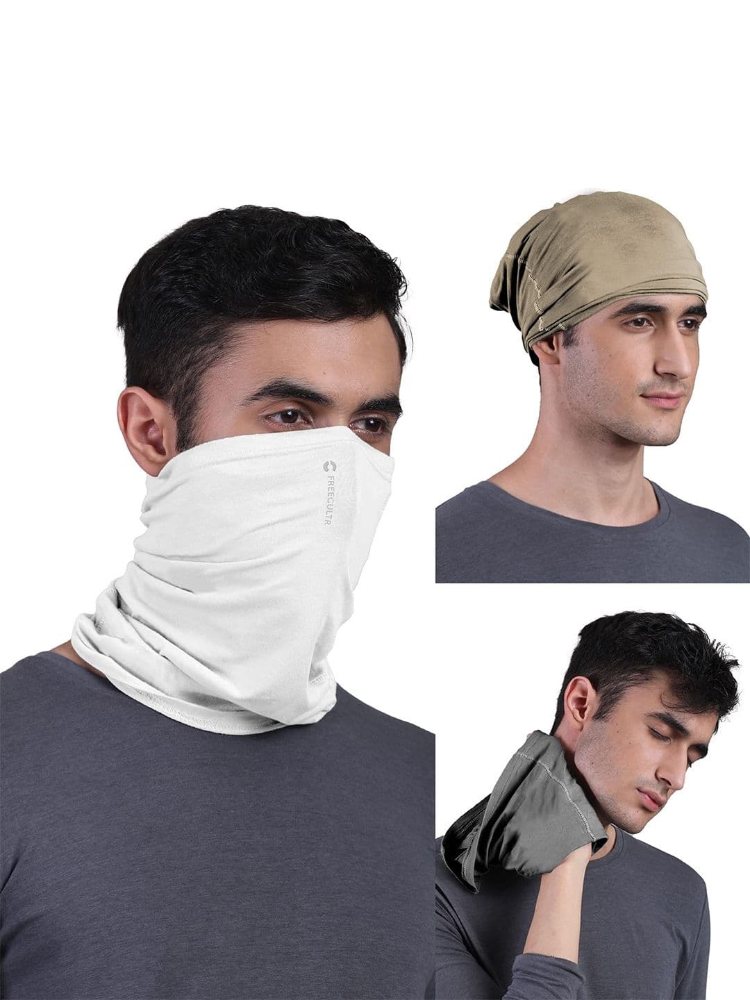 FREECULTR Adults Pack Of 3 Bandana Cloth Headband - view 1