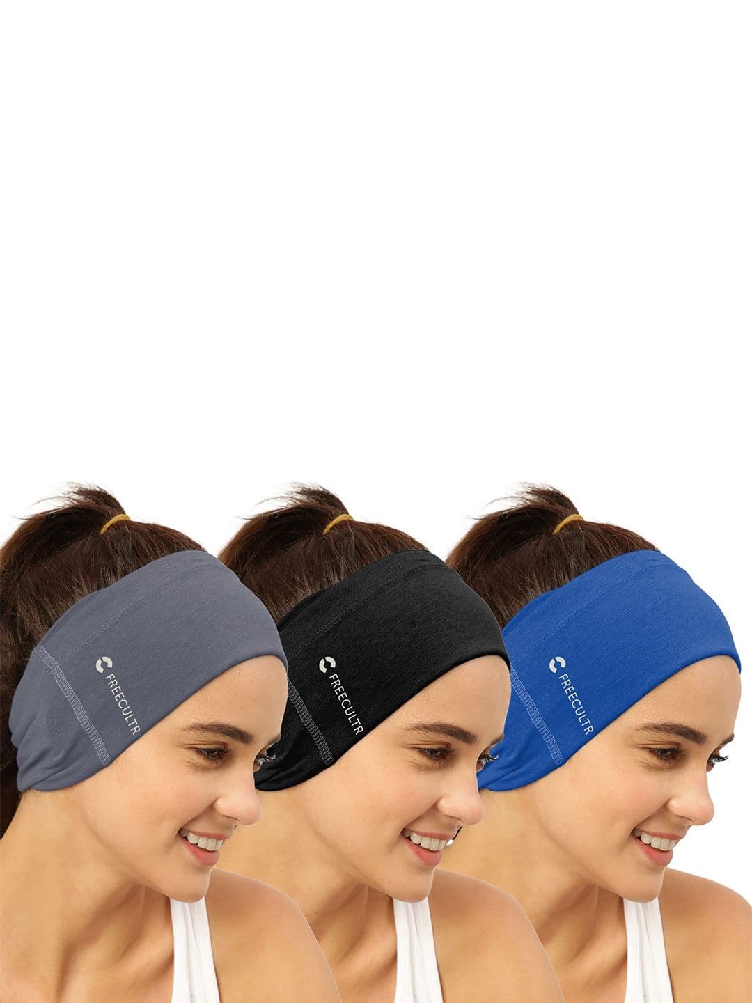 FREECULTR Pack Of 3 Unisex Bandana Cloth Headband - view 1