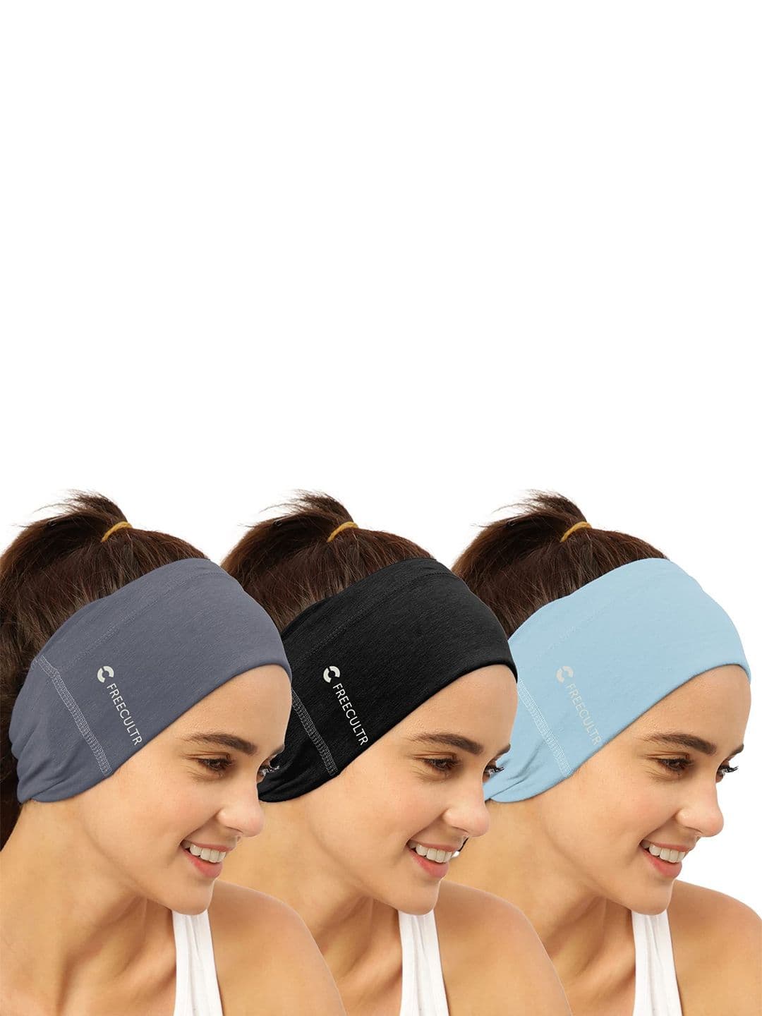 FREECULTR Unisex Pack Of 3 Bandana Headband - view 1