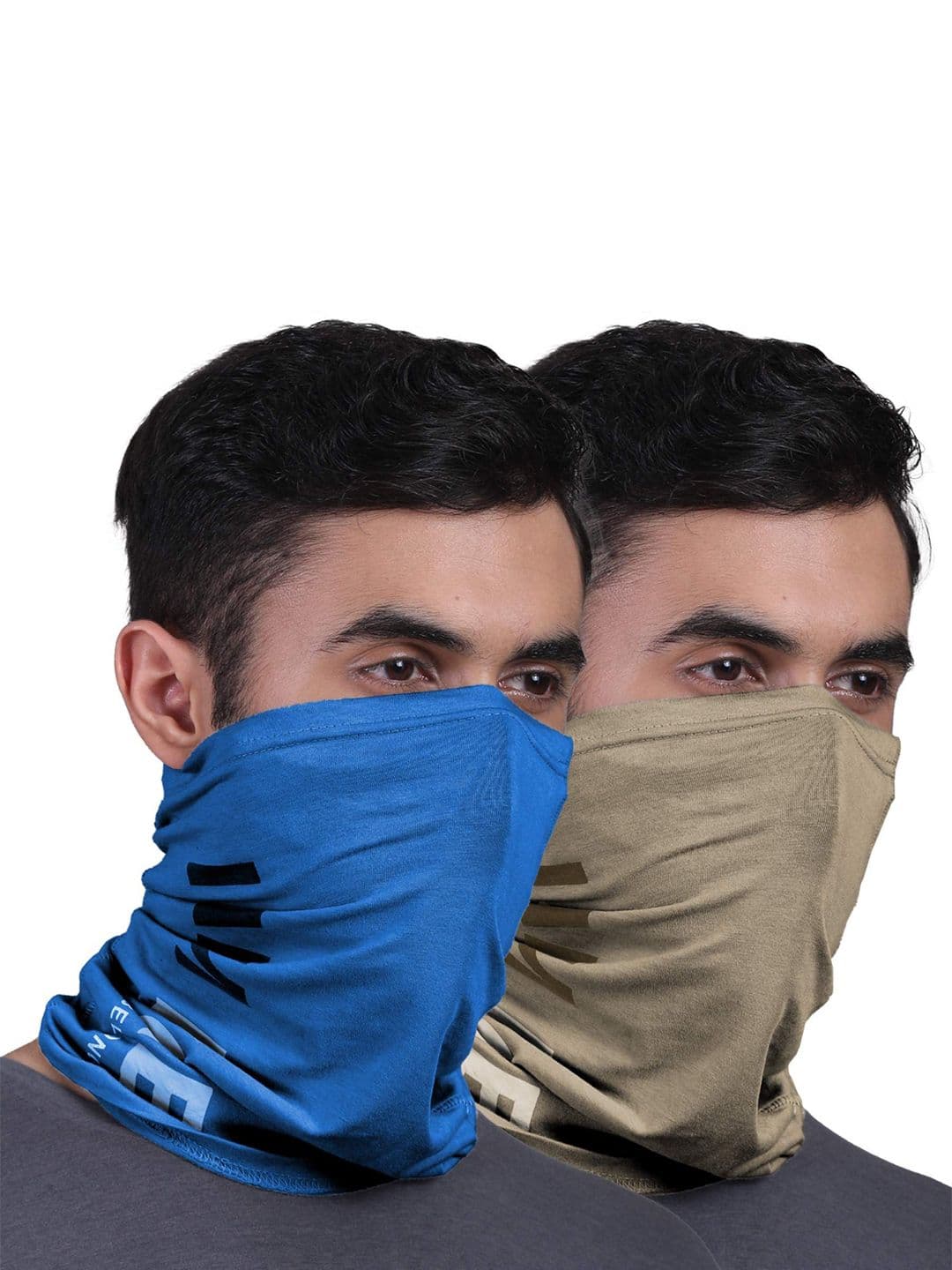 FREECULTR Unisex Pack Of 2 Printed Anti Microbial Multipurpose Bandana Headband - view 1