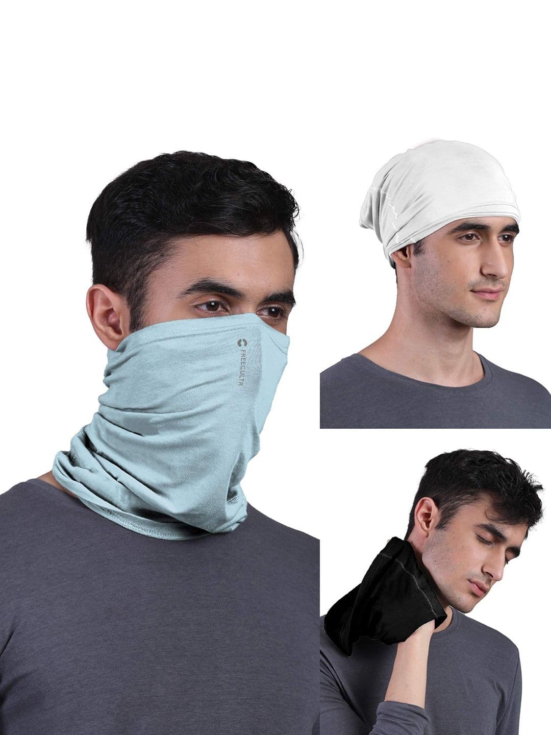 FREECULTR Adults Pack Of 3 Bandana Cloth Headband - view 1