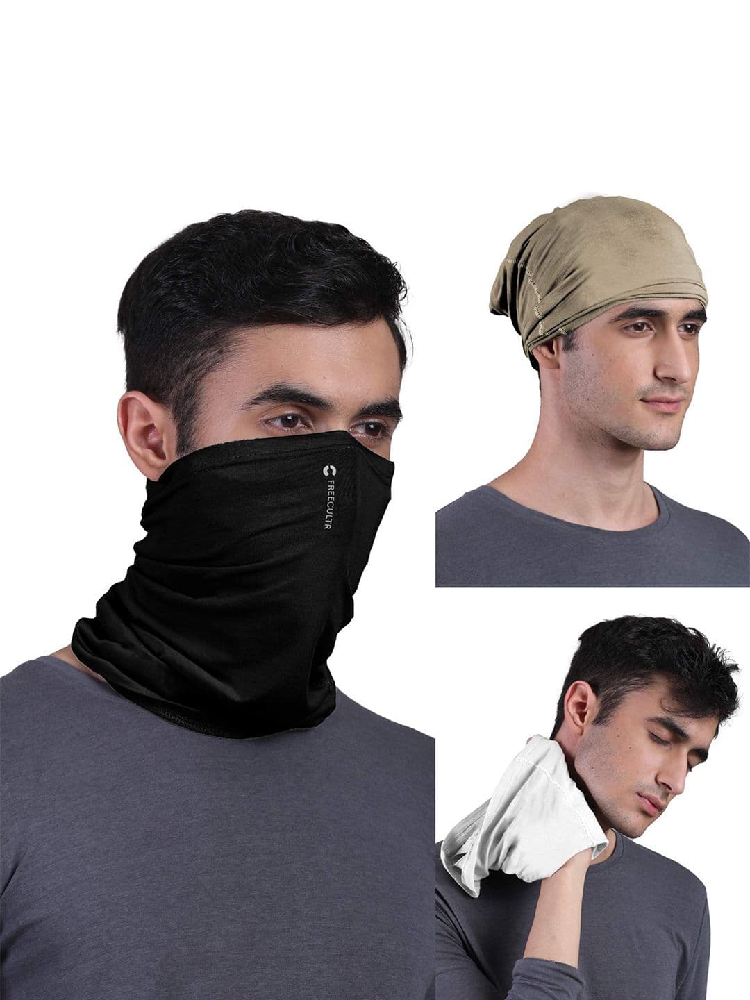 FREECULTR Adults Pack Of 3 Bandana Cloth Headband - view 1