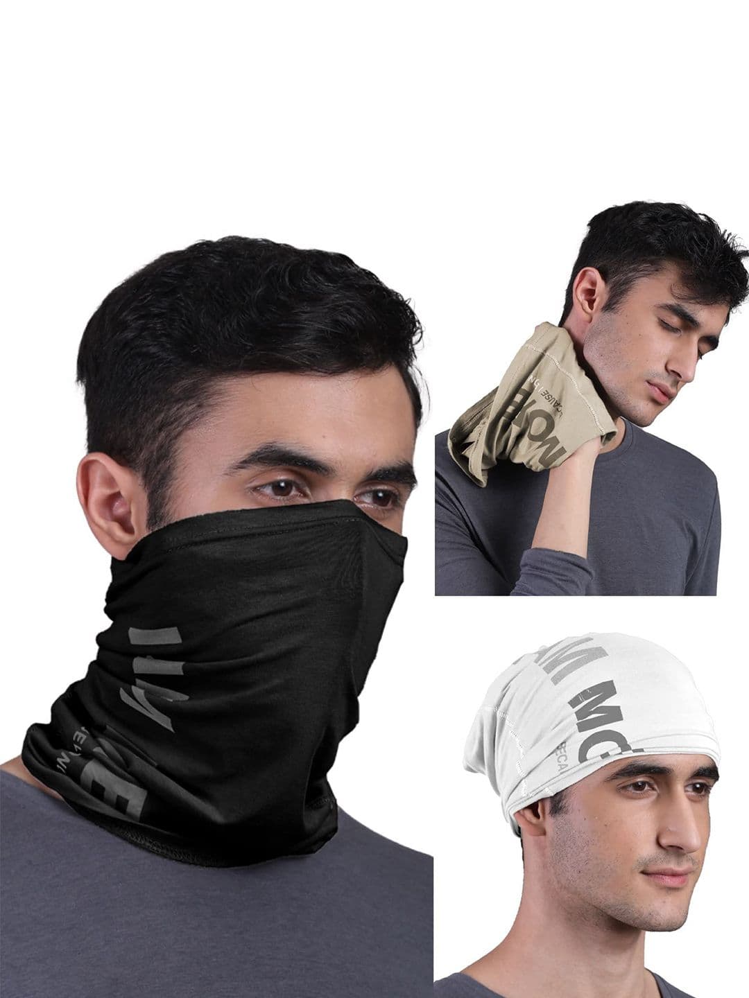 FREECULTR Unisex Pack of 3 Bandana Cloth Headband - view 1
