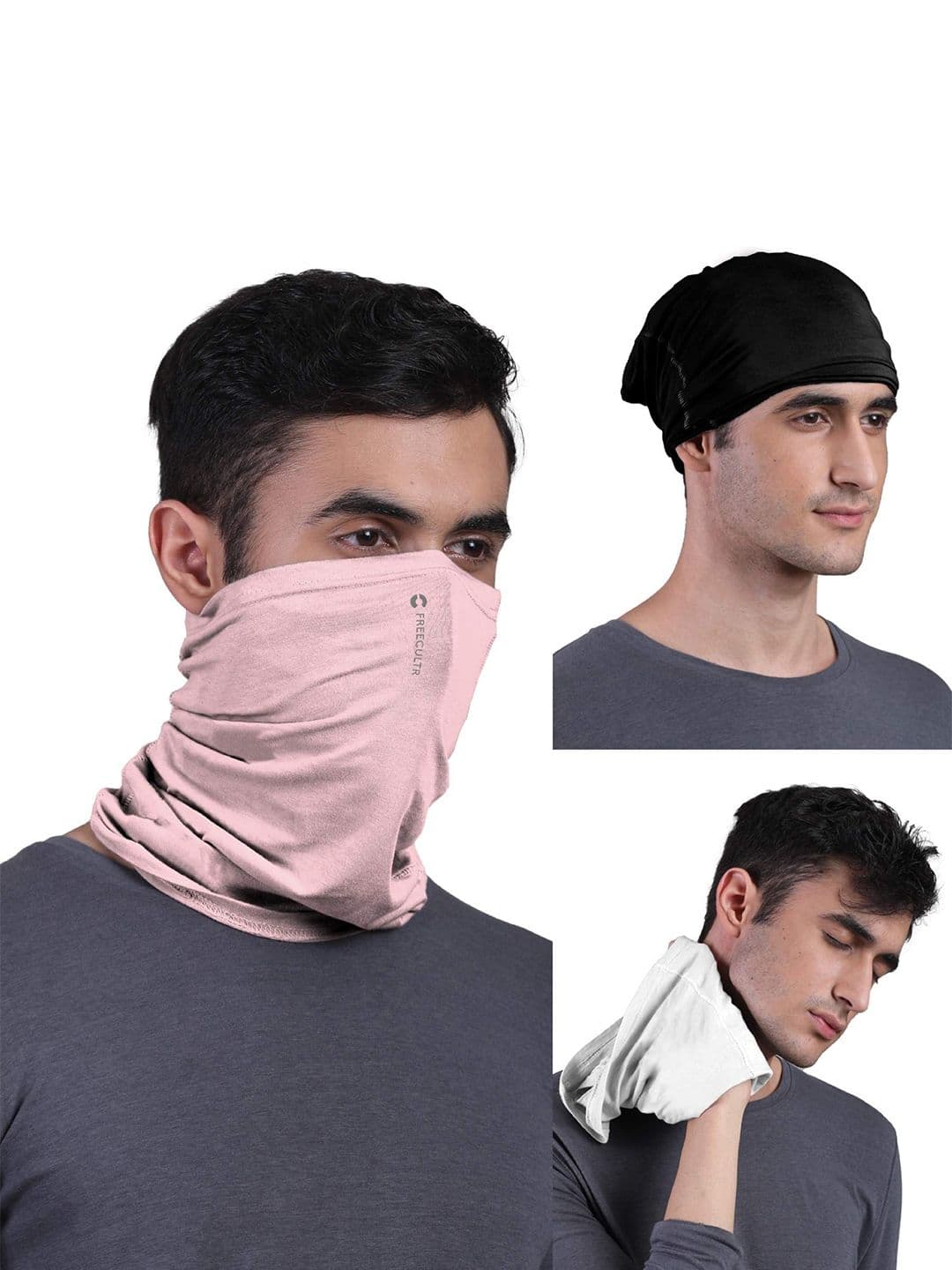 FREECULTR Adults Pack Of 3 Bandana Cloth Headband - view 1