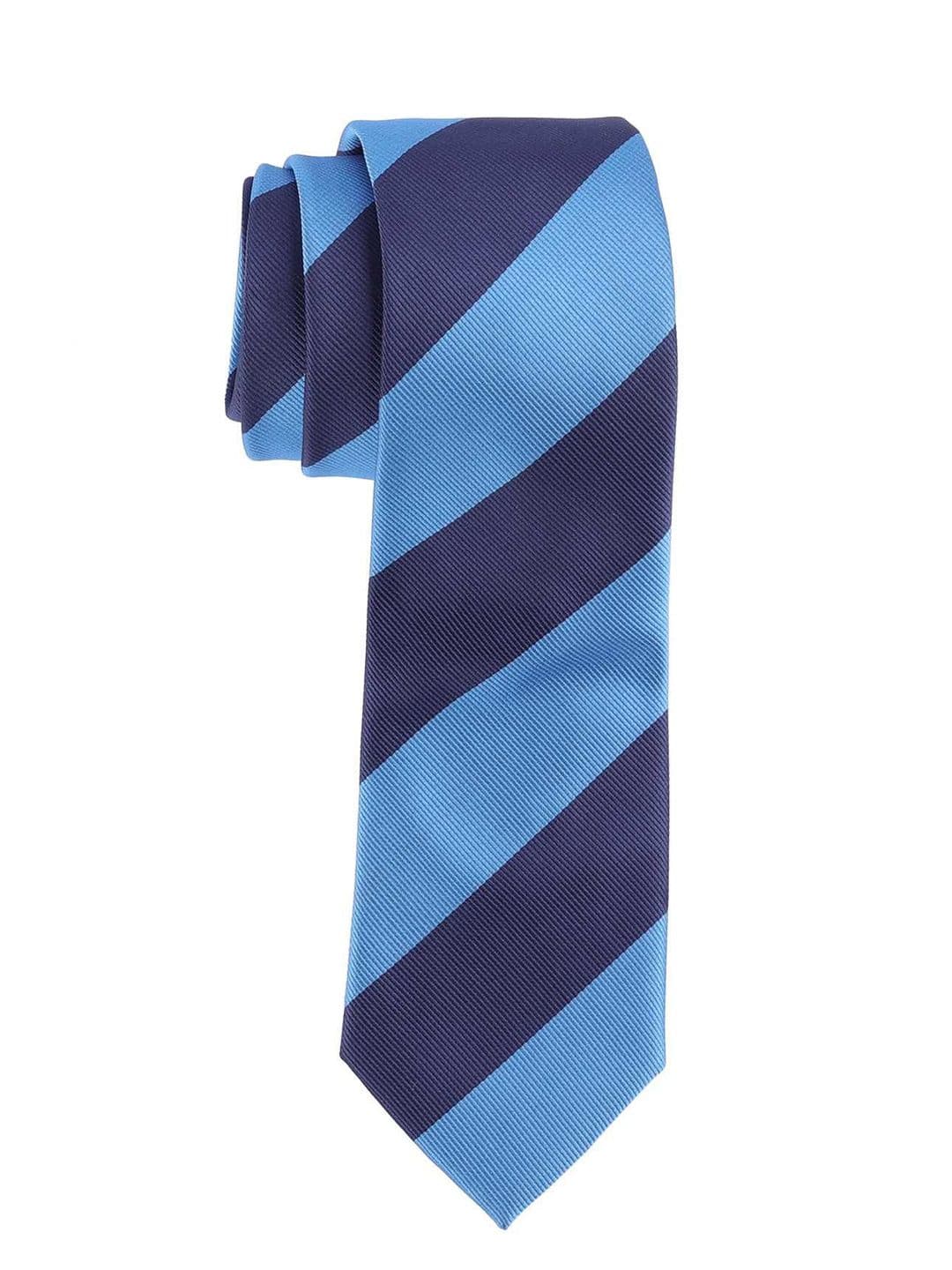 The Tie Hub Men Striped Broad Tie - view 1