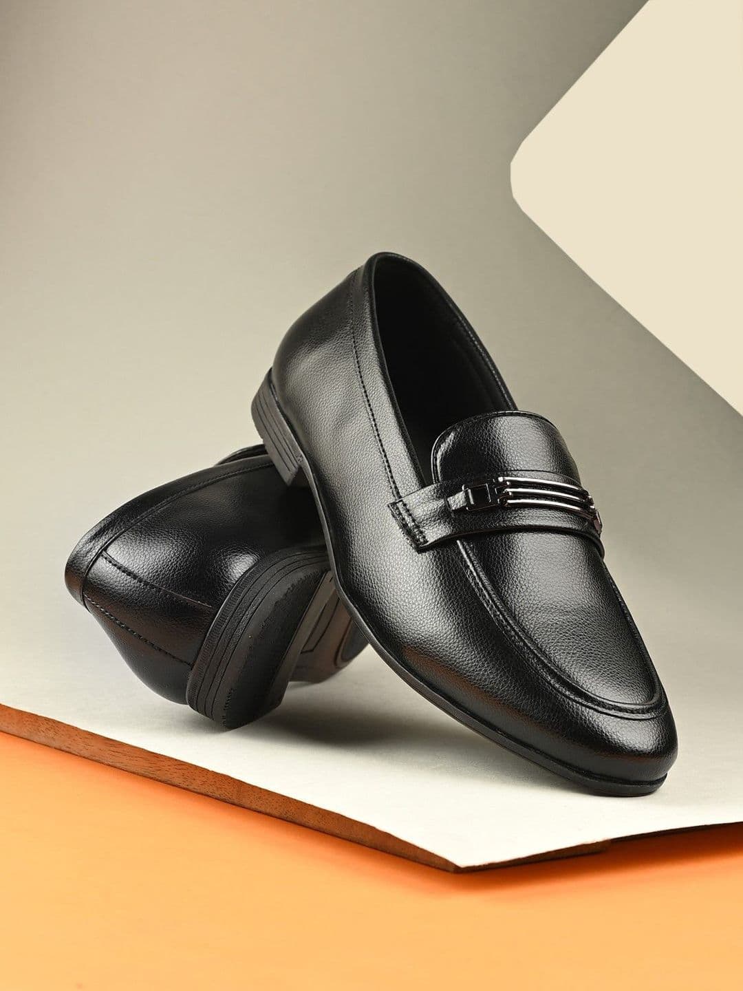 House of Pataudi Men Formal Loafers - view 1