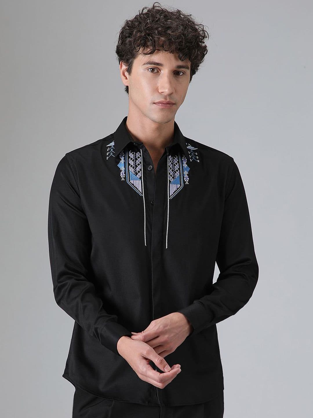 Banana Club Men Classic Slim Fit Party Shirt - view 1