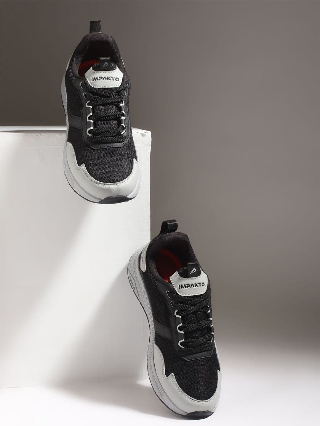 IMPAKTO Men Running Shoes With Padded InSole Skid Resistance & Padded Collar - view 1