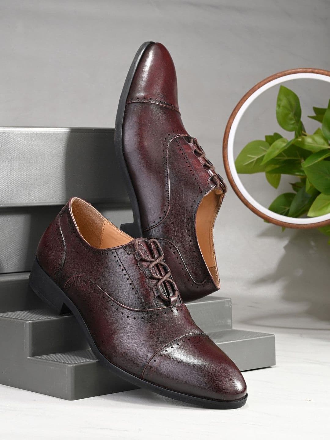 House of Pataudi Men Formal Brogues - view 1