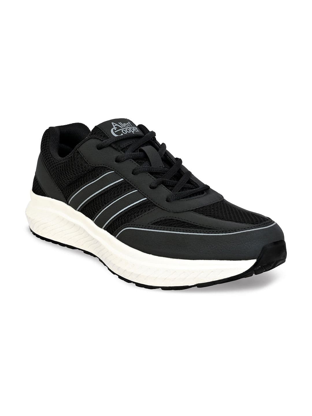 Allen Cooper Men Mesh Running Non-Marking Shoes - view 1