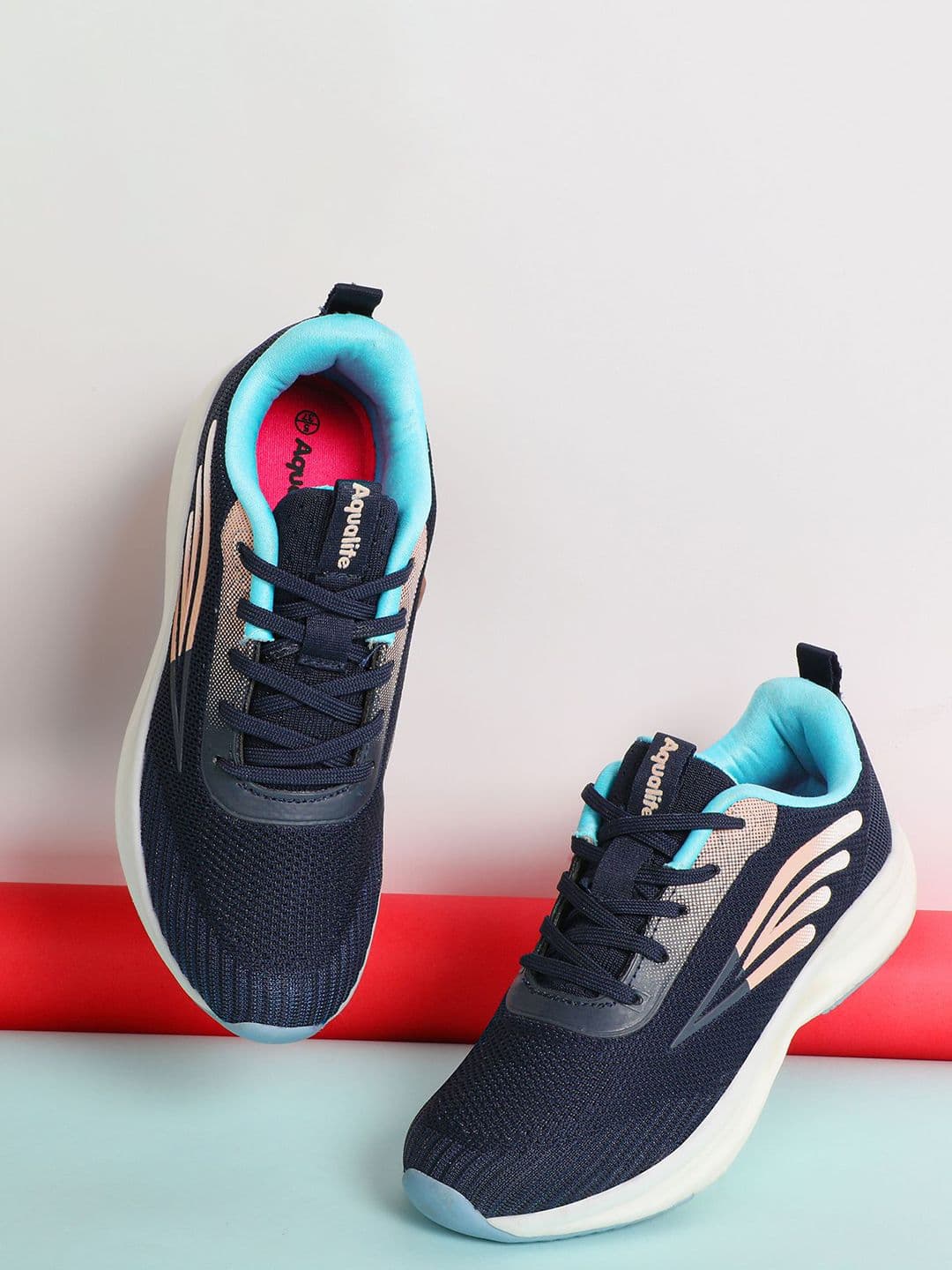 Aqualite Women Colourblocked Sneakers - view 1