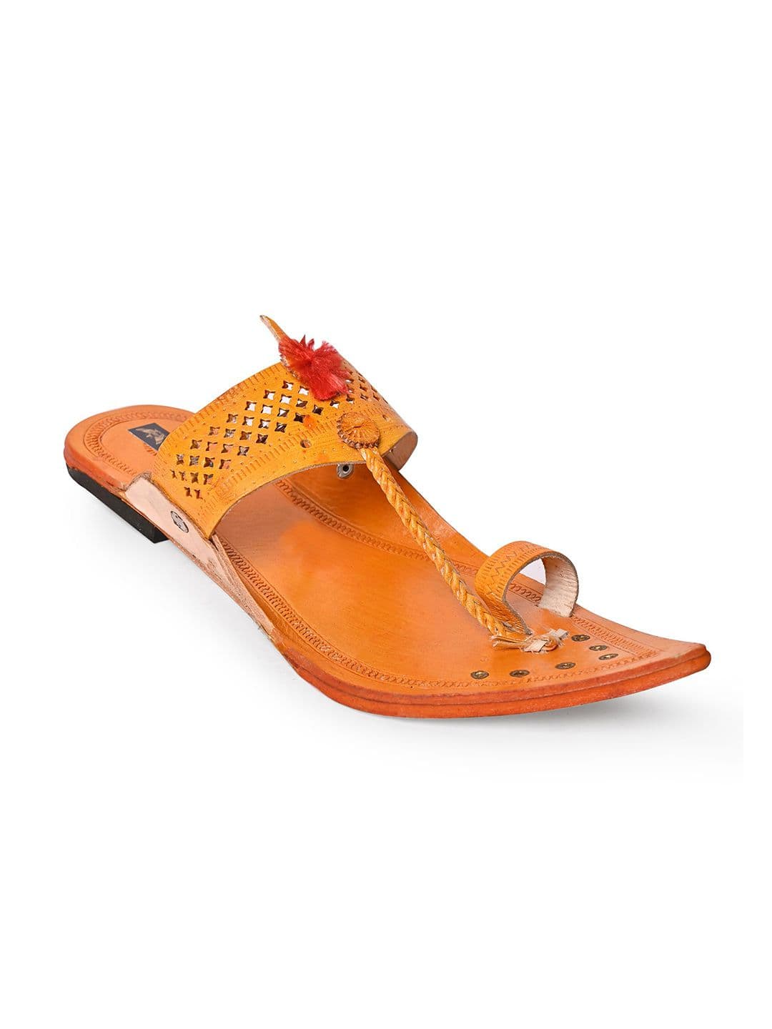 ROYAL KHWAAB Men Ethnic Leather Comfort Sandals - view 1