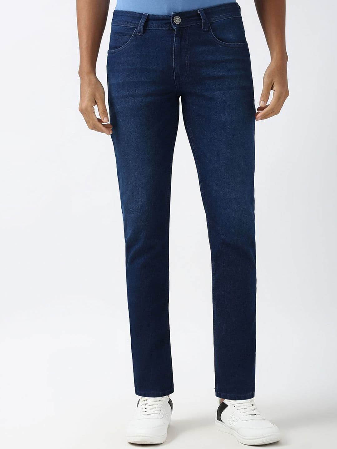 Peter England Casuals Men Slim Fit Clean Look No Fade Jeans - view 1