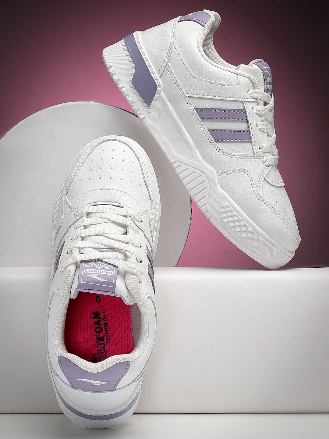 ASIAN Women Striped Sneakers - view 1