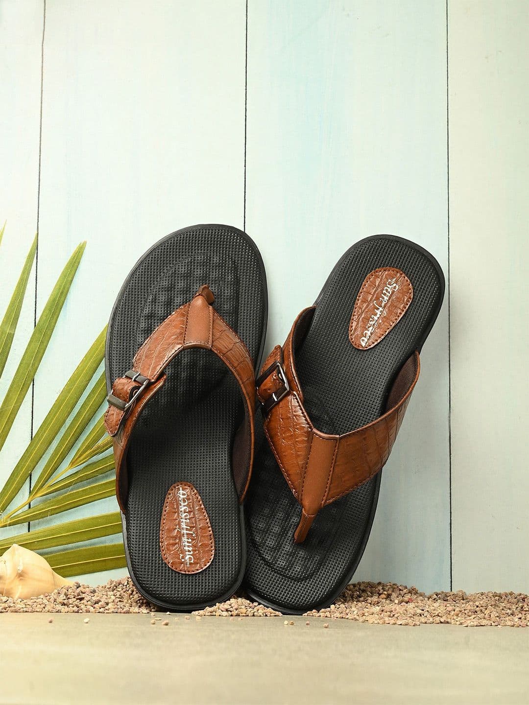 San Frissco Men Slip On Ethnic Comfort Sandals - view 1