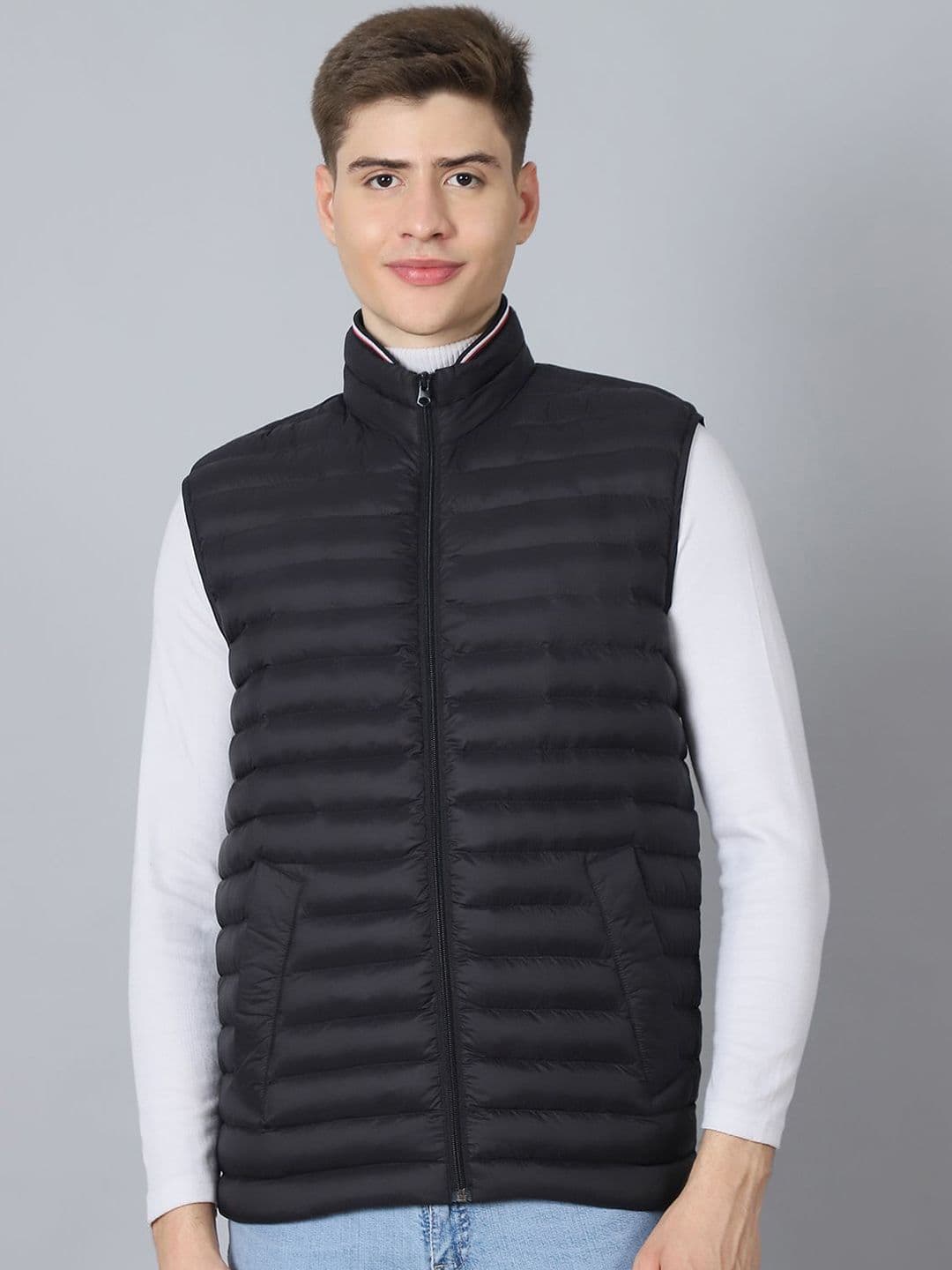 HOUSE OF VEDAS Men Lightweight Bomber Jacket - view 1