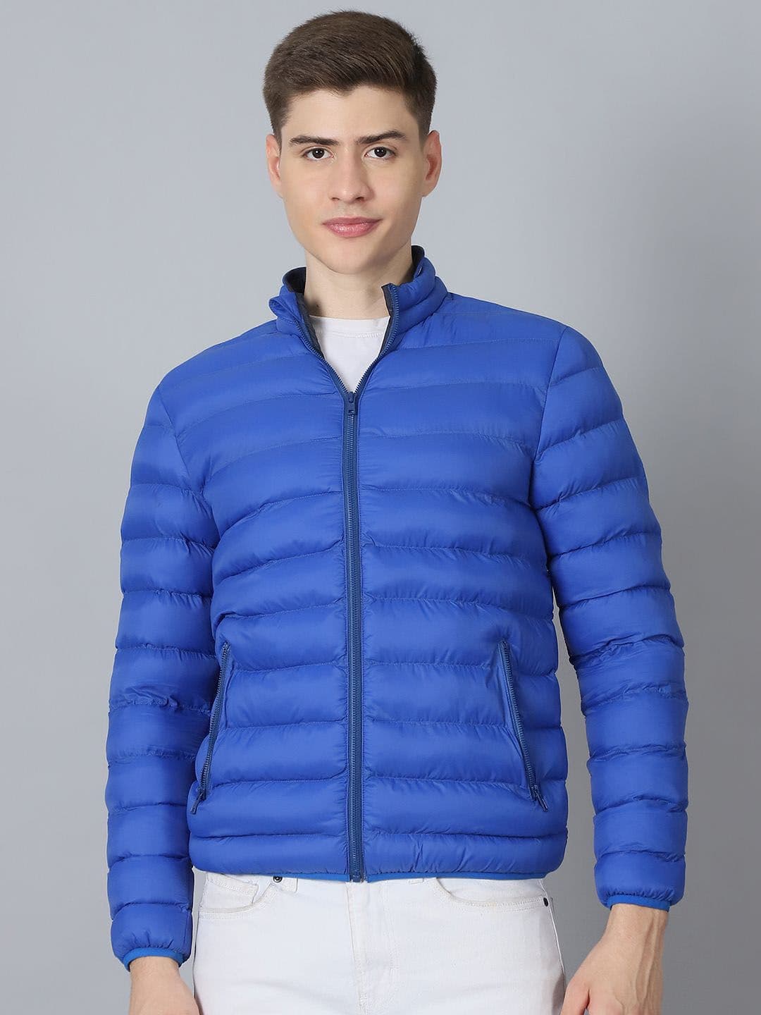 HOUSE OF VEDAS Men Lightweight Bomber Jacket - view 1